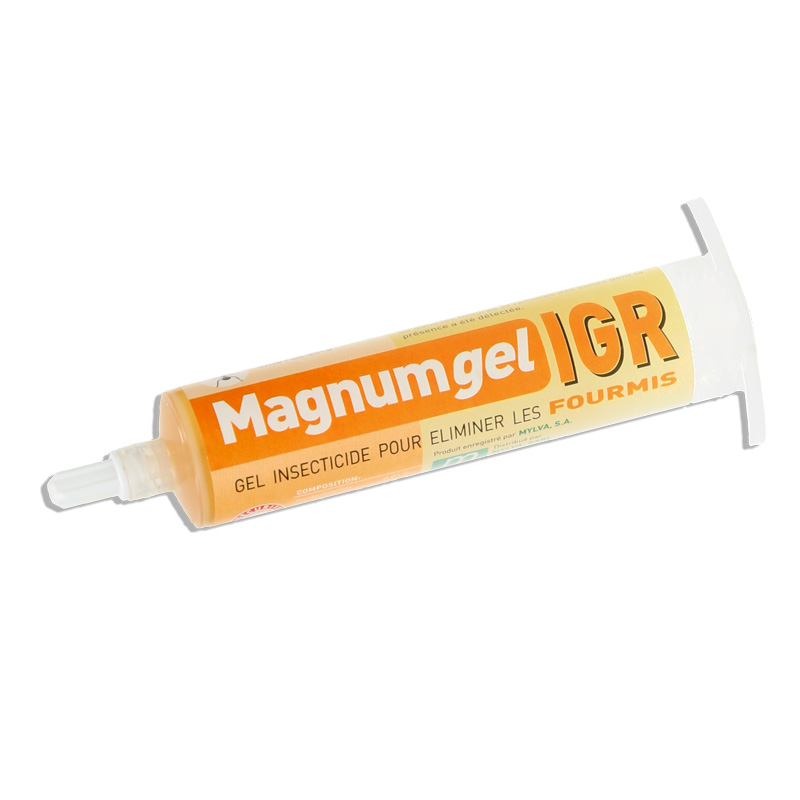 Insecticide Anti Fourmi : Magnum Gel Fourmis IGR, cartouche 40 gr